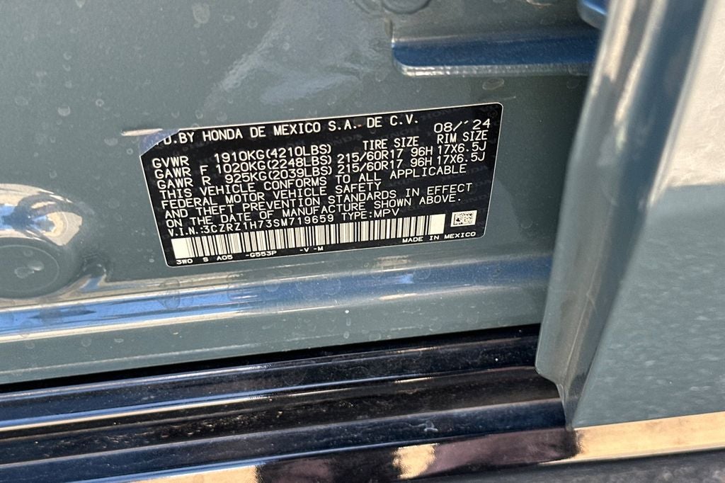 2025 Honda HR-V EX-L