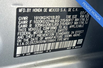 2027 Honda HR-V LX