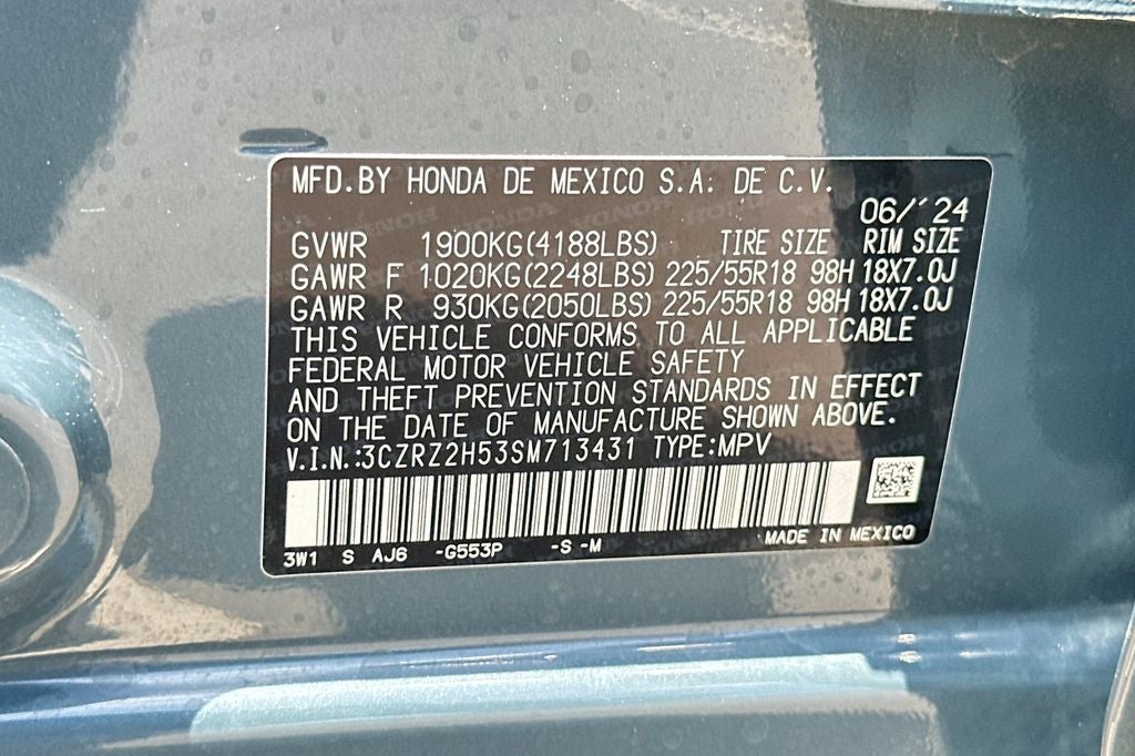 2025 Honda HR-V Sport
