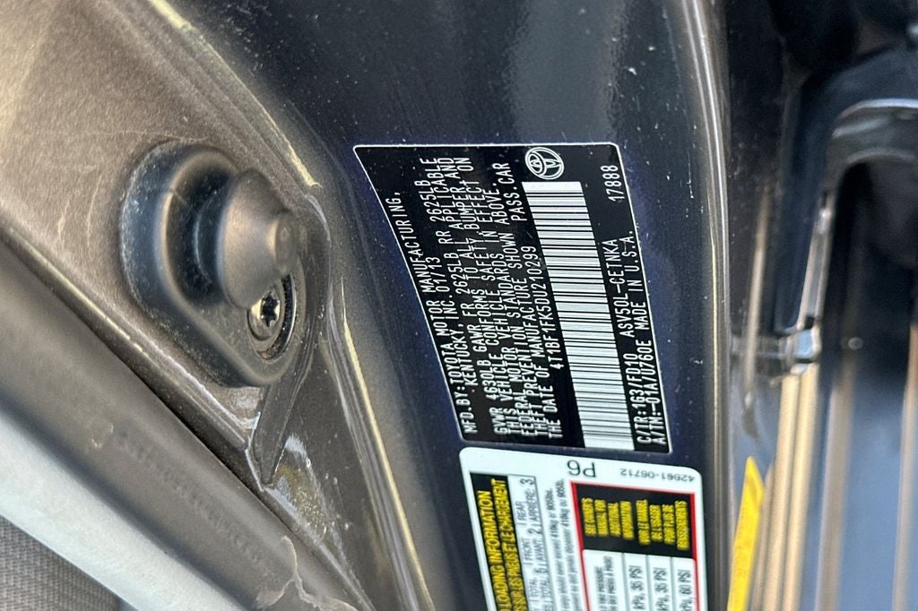 2013 Toyota Camry LE