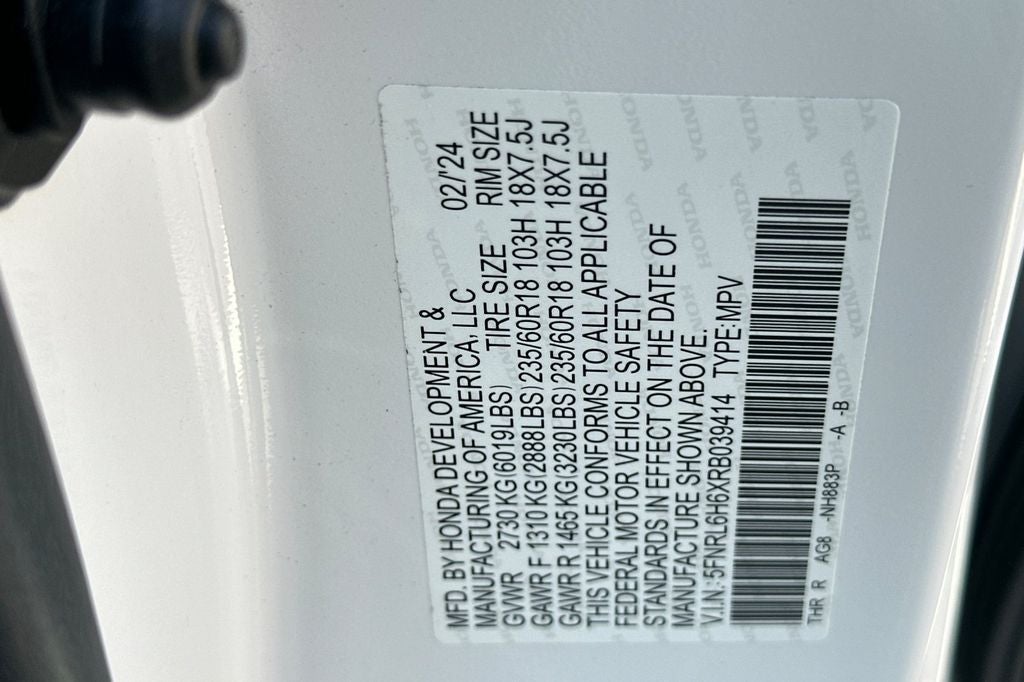 2024 Honda Odyssey EX-L