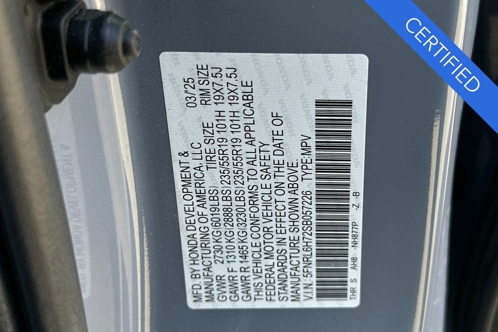 2025 Honda Odyssey Sport-L