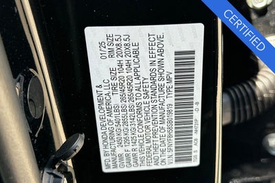 2025 Honda Passport EX-L