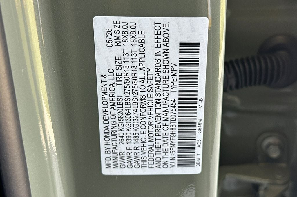 2026 Honda Passport TrailSport Elite