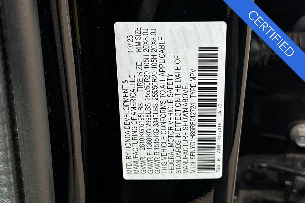 2024 Honda Pilot Elite