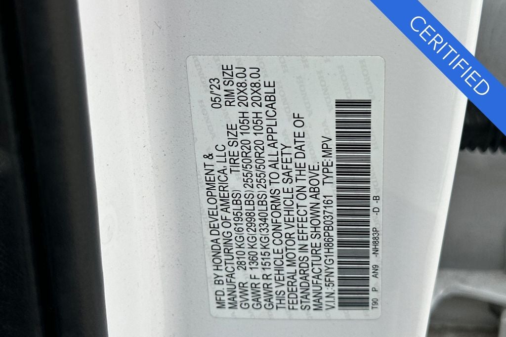 2023 Honda Pilot Elite