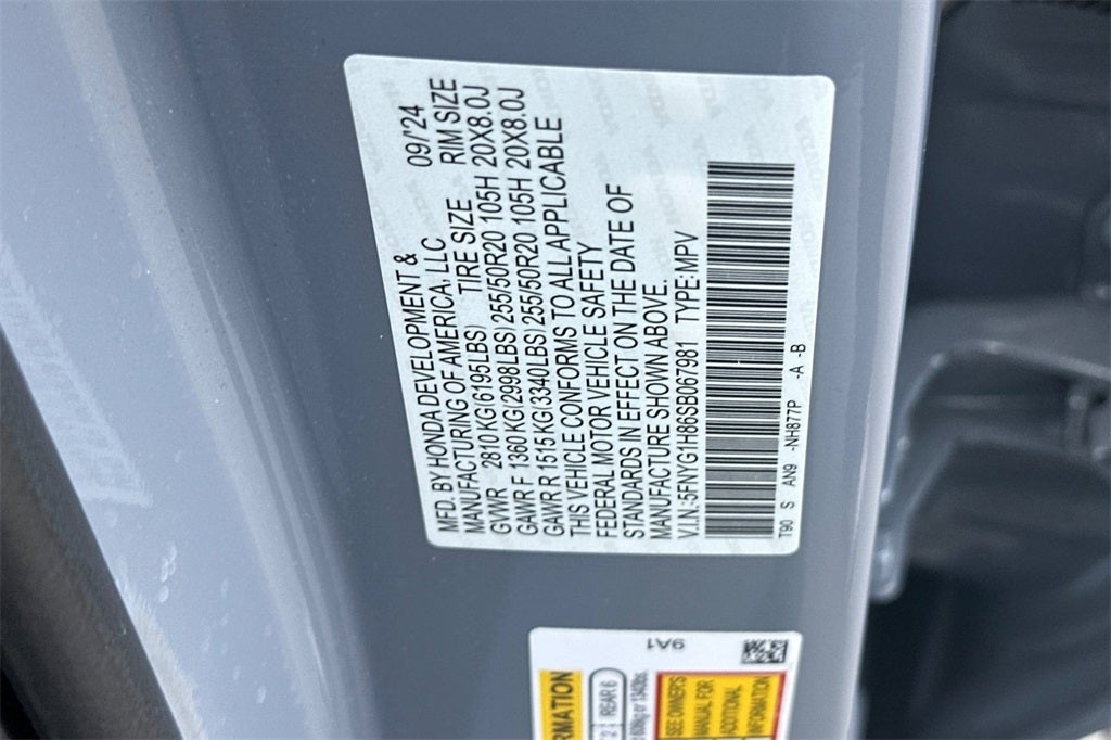 2025 Honda Pilot Elite