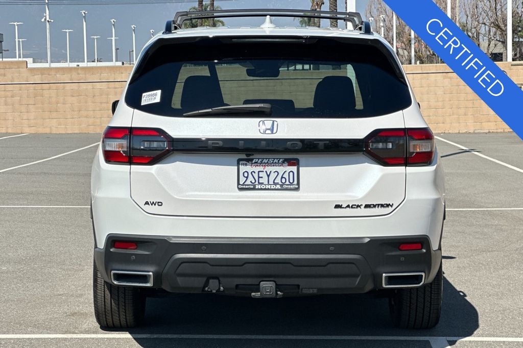 2025 Honda Pilot Black Edition
