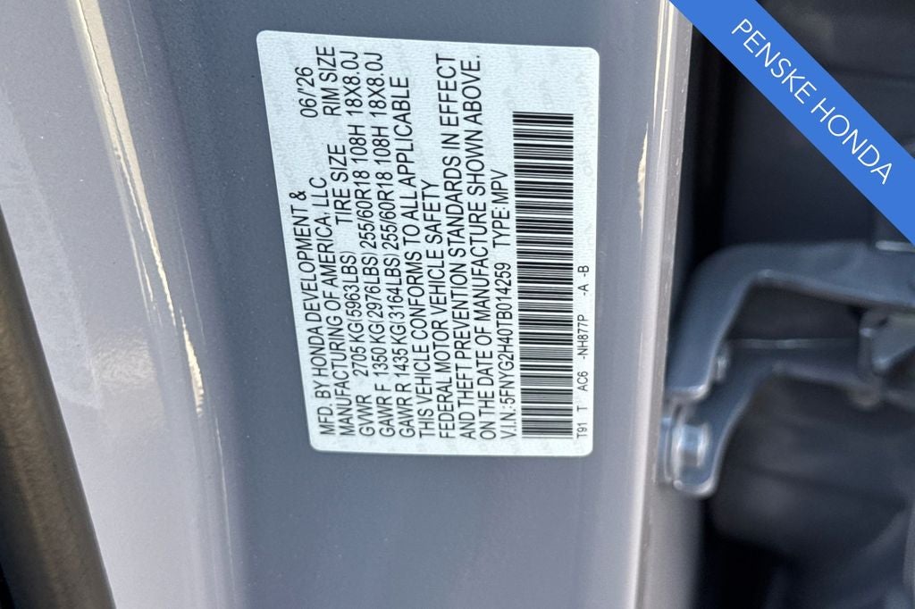 2026 Honda Pilot EX-L