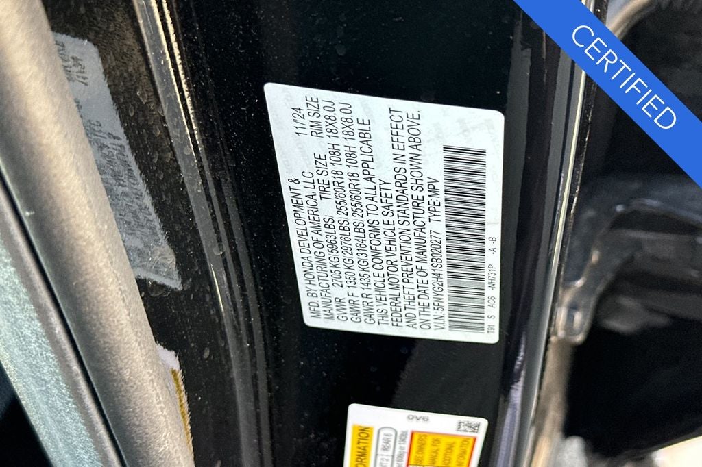 2025 Honda Pilot EX-L