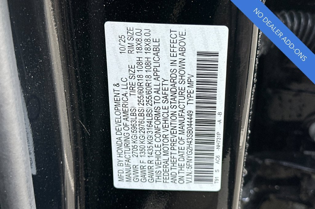 2025 Honda Pilot EX-L