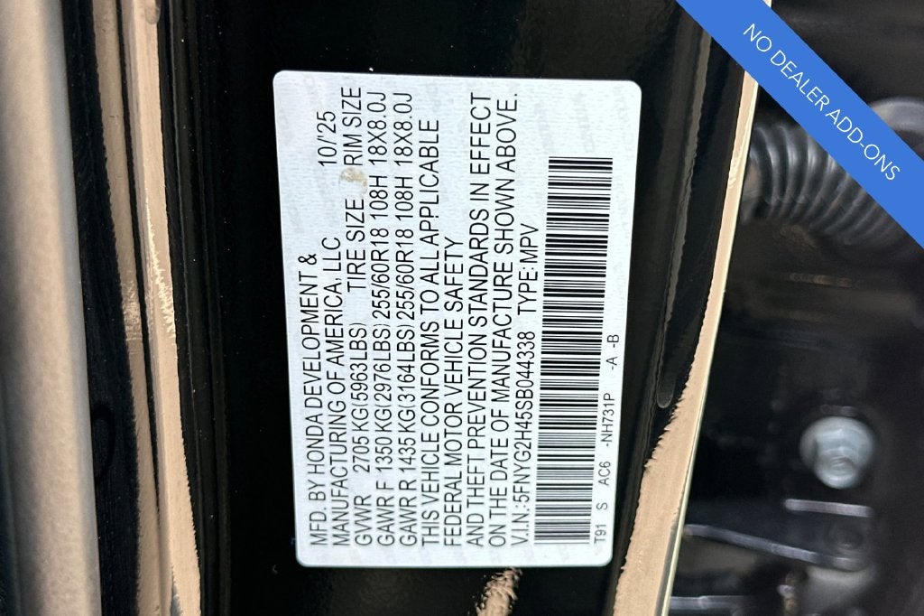 2025 Honda Pilot EX-L