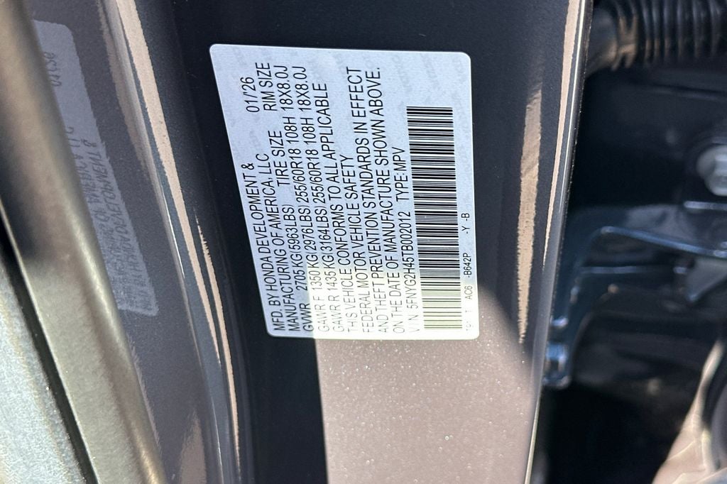 2026 Honda Pilot EX-L
