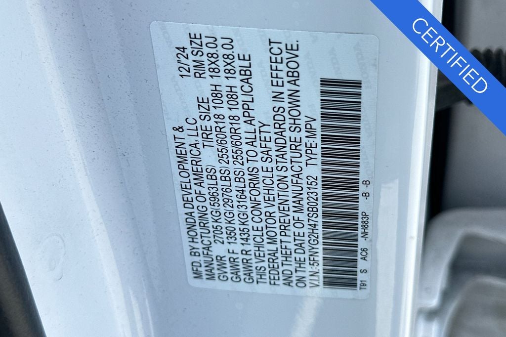 2025 Honda Pilot EX-L