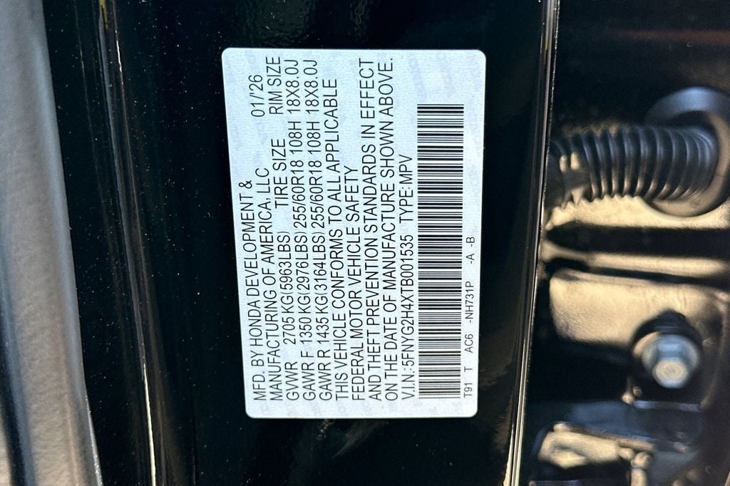 2026 Honda Pilot EX-L