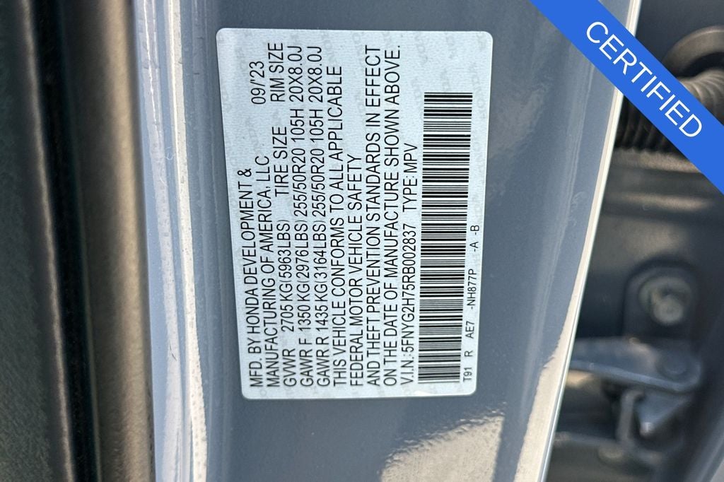 2024 Honda Pilot Touring