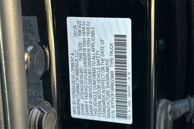 2024 Honda Ridgeline Sport