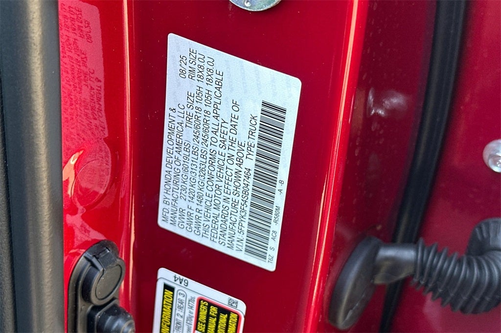 2025 Honda Ridgeline RTL