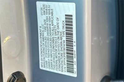 2026 Honda Ridgeline Black Edition