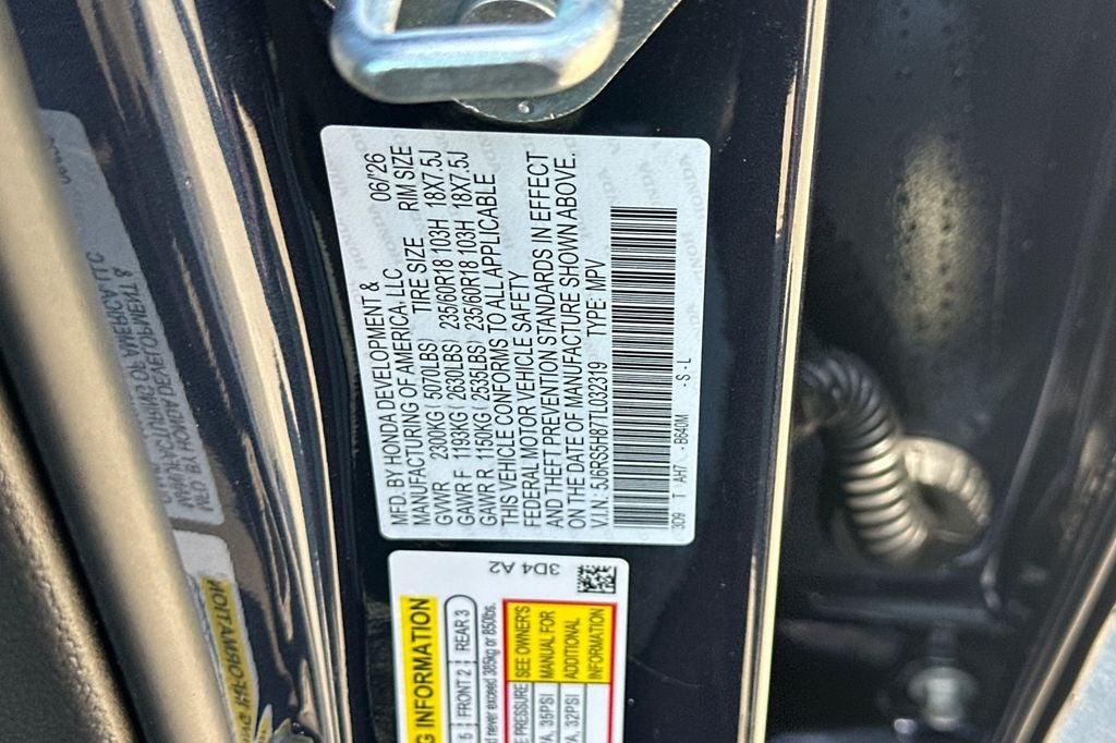 2026 Honda CR-V Hybrid Sport-L