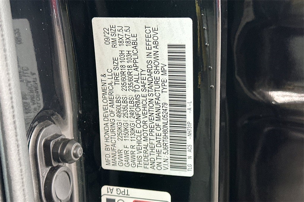 2022 Honda CR-V Hybrid EX-L