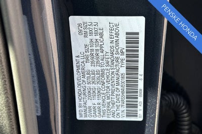 2027 Honda CR-V Hybrid Sport-L
