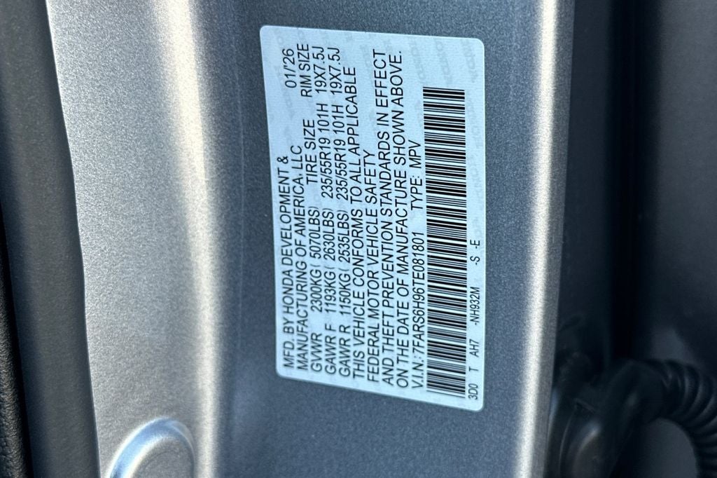 2026 Honda CR-V Hybrid Sport Touring