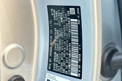 2021 Honda Clarity Plug-In Hybrid Base