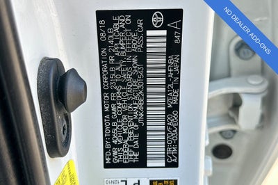 2019 Toyota Corolla Hatchback SE