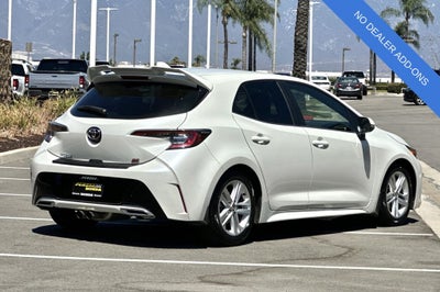 2019 Toyota Corolla Hatchback SE