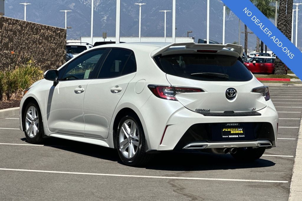 2019 Toyota Corolla Hatchback SE