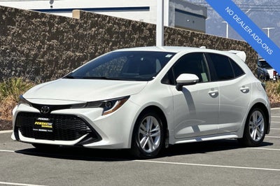 2019 Toyota Corolla Hatchback SE