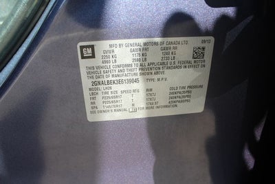 2014 Chevrolet Equinox LT 1LT