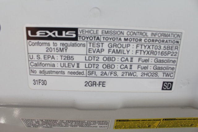 2015 Lexus RX 350 F Sport