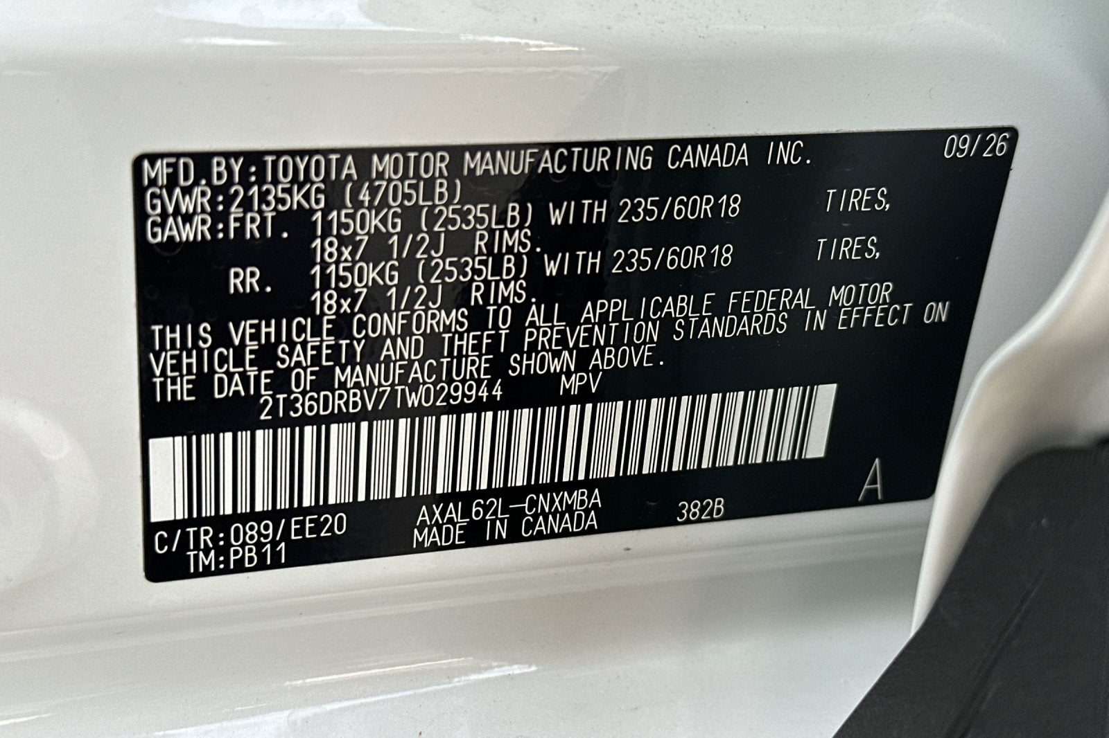 2026 Toyota RAV4 XLE Premium