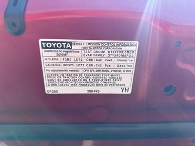 2016 Toyota TACOMA TRD SPORT TRD Sport
