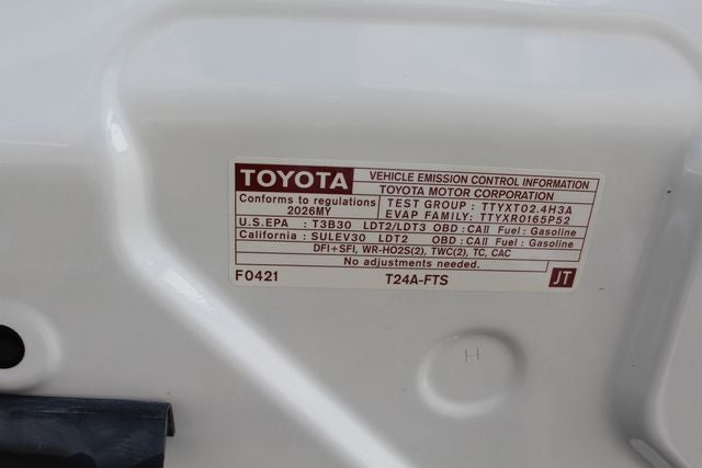 2026 Toyota Tacoma SR5