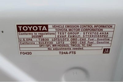 2025 Toyota Tacoma SR5