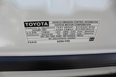 2025 Toyota Camry XLE