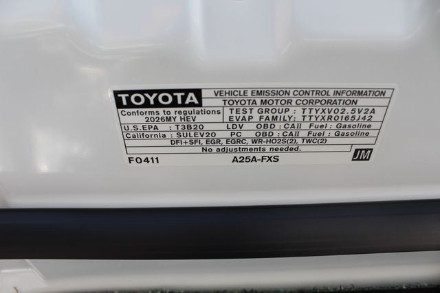 2026 Toyota Camry SE