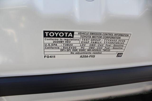 2026 Toyota Camry SE