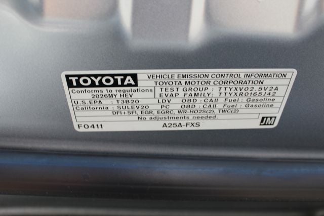 2026 Toyota Camry LE