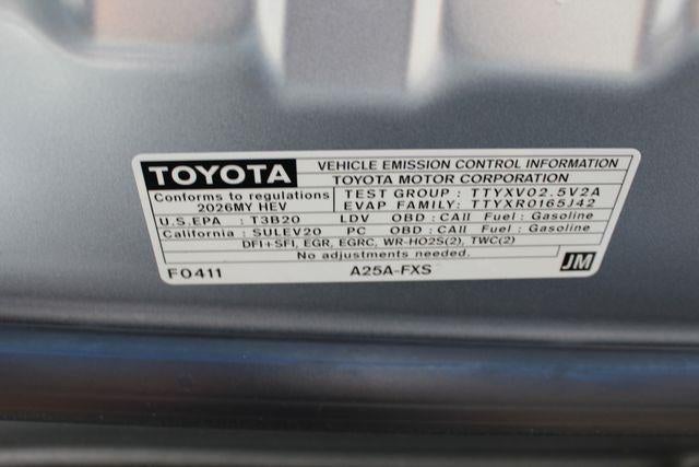 2026 Toyota Camry LE