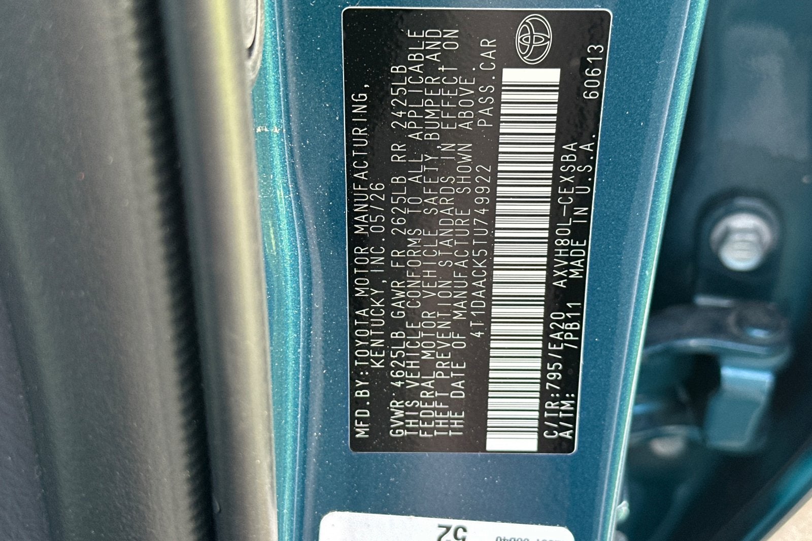 2026 Toyota Camry SE