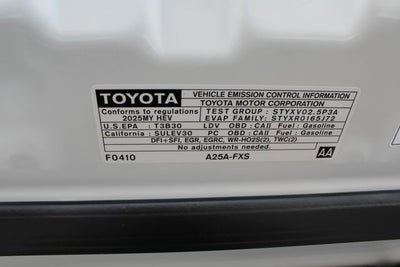 2025 Toyota Camry SE
