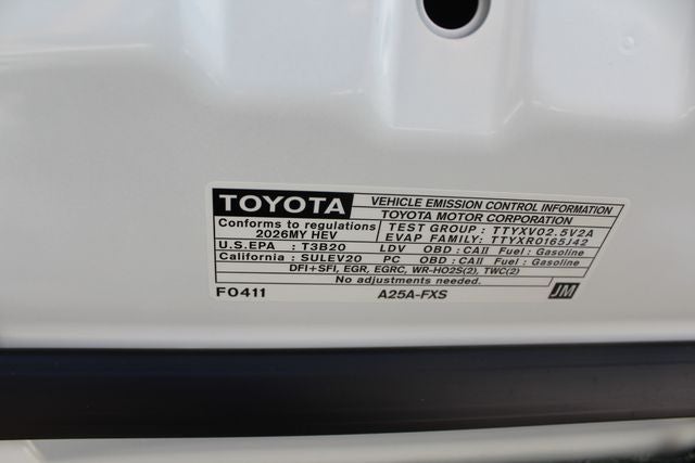 2026 Toyota Camry SE