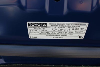 2026 Toyota Camry SE