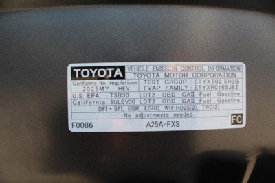 2025 Toyota RAV4 Hybrid XLE