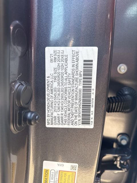 2022 Honda Pilot Touring 7 Passenger