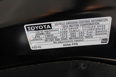 2026 Toyota Highlander Hybrid Hybrid Platinum